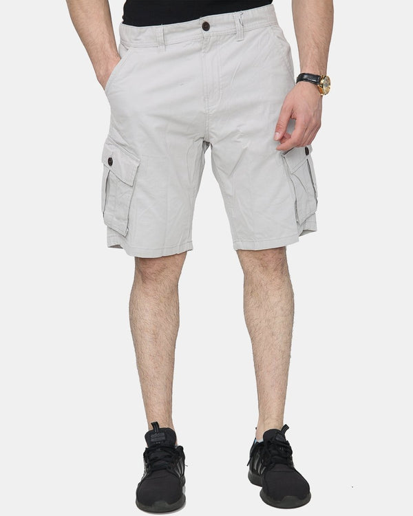 Noroze Stone Knee Length Cargo Shorts