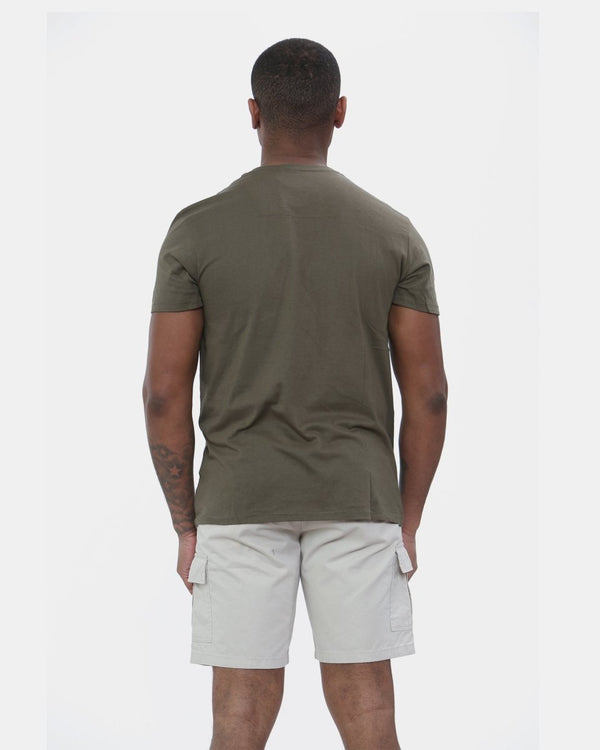 Noroze Stone Mens Combat Canvas Chino Shorts