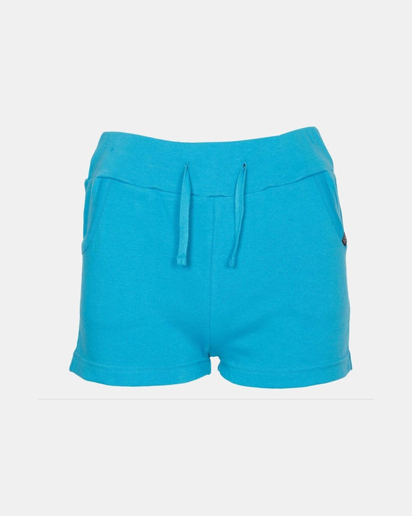 Noroze Turquoise Casual Summer Plain Shorts