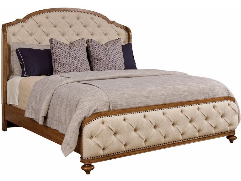 norrwood American Drew Bedroom Glendale Uph Shelter Queen Bed Complete 011-313R at Norwood Furniture