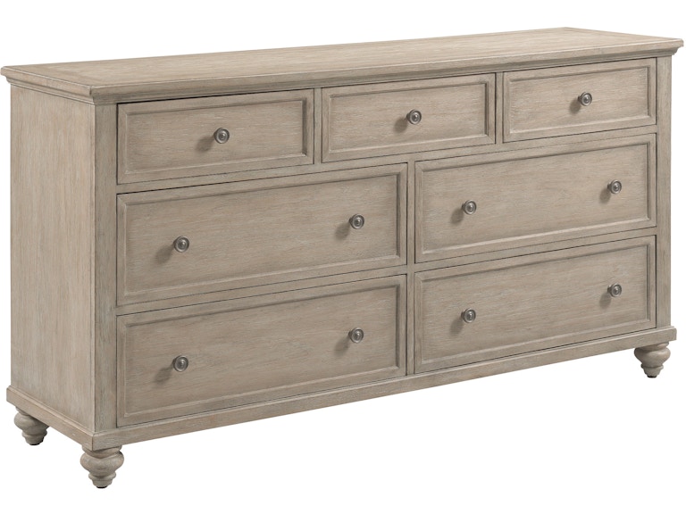 norrwood American Drew Bedroom Miriam Seven Drawer Dresser - Breve 309-131B at Norwood Furniture
