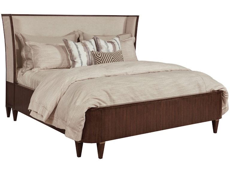 norrwood American Drew Bedroom Morris Upholstered Queen Bed Complete 929-324R at Norwood Furniture