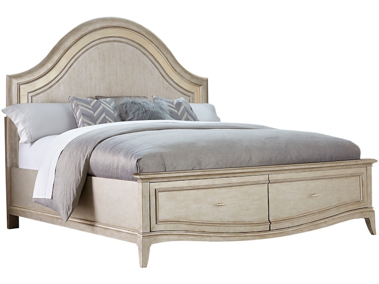 norrwood ART Furniture Bedroom 5/0 Upholstered Panel Bed With Storage 406165-2227S2 at Norwood Furniture