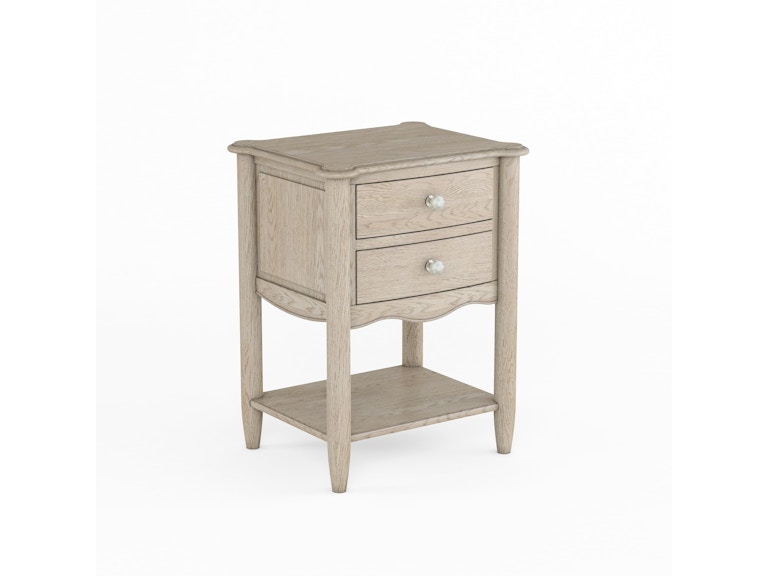 norrwood ART Furniture Bedroom Charme Petite Nightstand-Sandstone 300141-2325 at Norwood Furniture