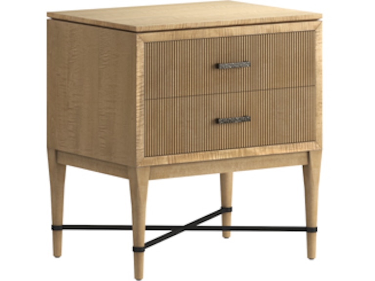 norrwood ART Furniture Bedroom Loft Reeded Nightstand 335140-1911 at Norwood Furniture