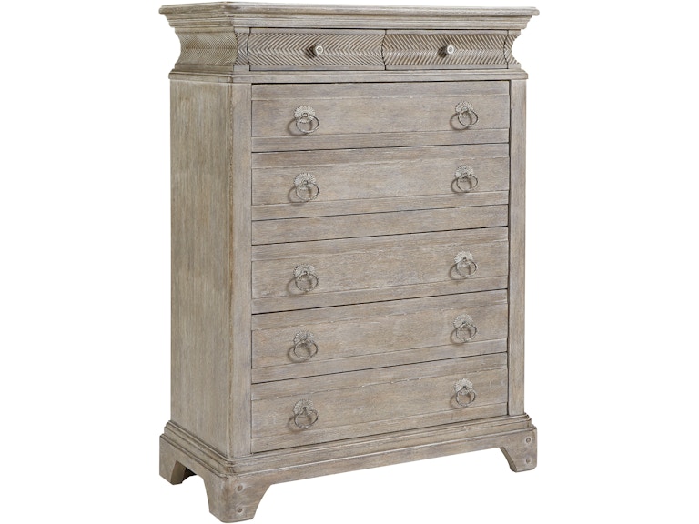 norrwood ART Furniture Bedroom Summer Creek 8 Drawer Chest 251150-1303 at Norwood Furniture