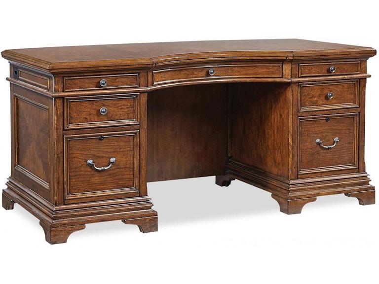 norrwood aspenhome Home Office 66 Inch Curved Exec Desk I26-303-1 at Norwood Furniture