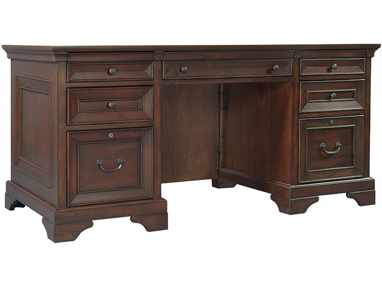 norrwood aspenhome Home Office 66 Inch Executive Desk I40-303 at Norwood Furniture