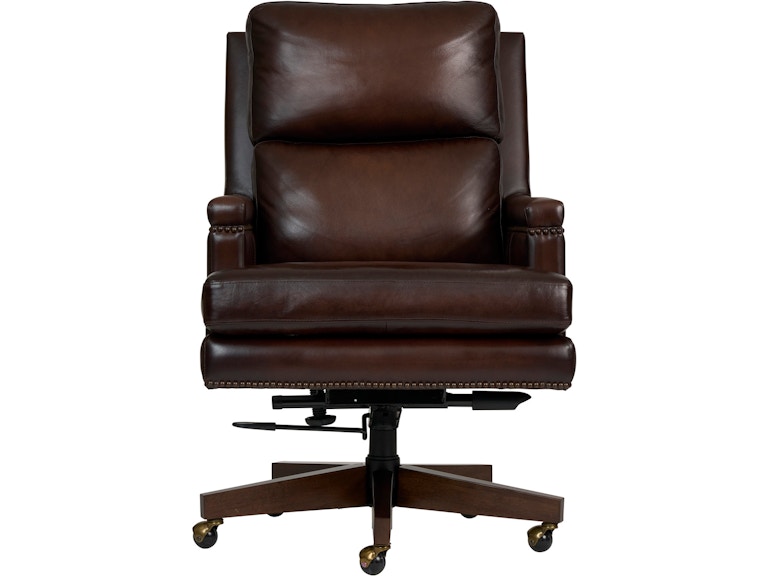 norrwood aspenhome Home Office Admiral Exec Chair Mystic Bourbon A12-3681 at Norwood Furniture