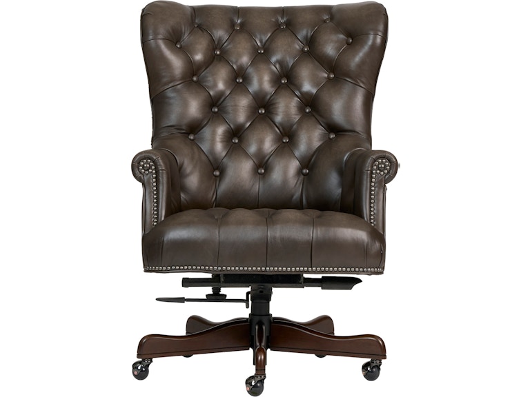 norrwood aspenhome Home Office Jefferson Exec Chair Burnished Walnut A15-3681 at Norwood Furniture