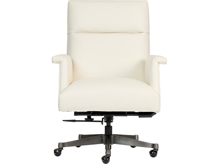 norrwood aspenhome Home Office Skylar Exec Chair Luxe White A11-3681 at Norwood Furniture