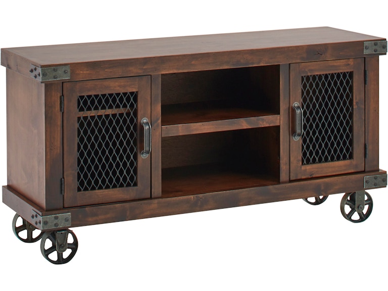 norrwood aspenhome Living Room 55 Inch Console DN1055-TOB at Norwood Furniture