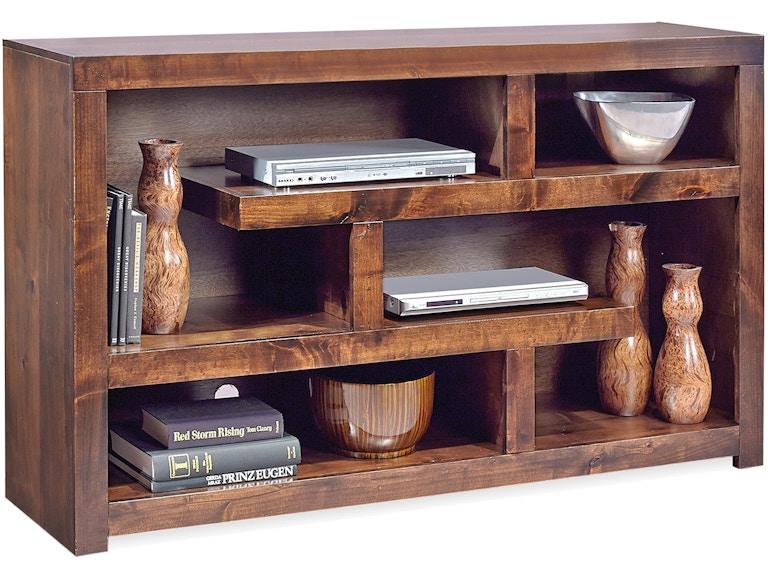 norrwood aspenhome Living Room 60 Inch Open Console DL1371-FRT at Norwood Furniture