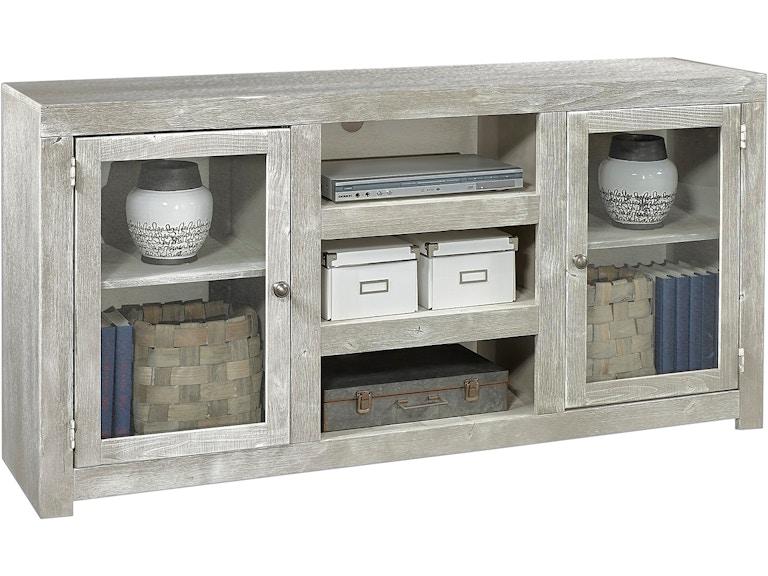 norrwood aspenhome Living Room 65 Inch Console with 2 Doors WDY1241-LIM at Norwood Furniture