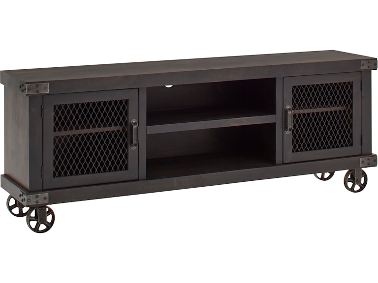 norrwood aspenhome Living Room 74 Inch Console DN1074-FRT at Norwood Furniture