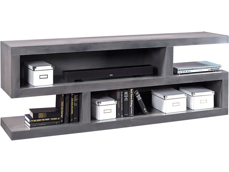 norrwood aspenhome Living Room 74 Inch Open S Console DL1075-TOB at Norwood Furniture