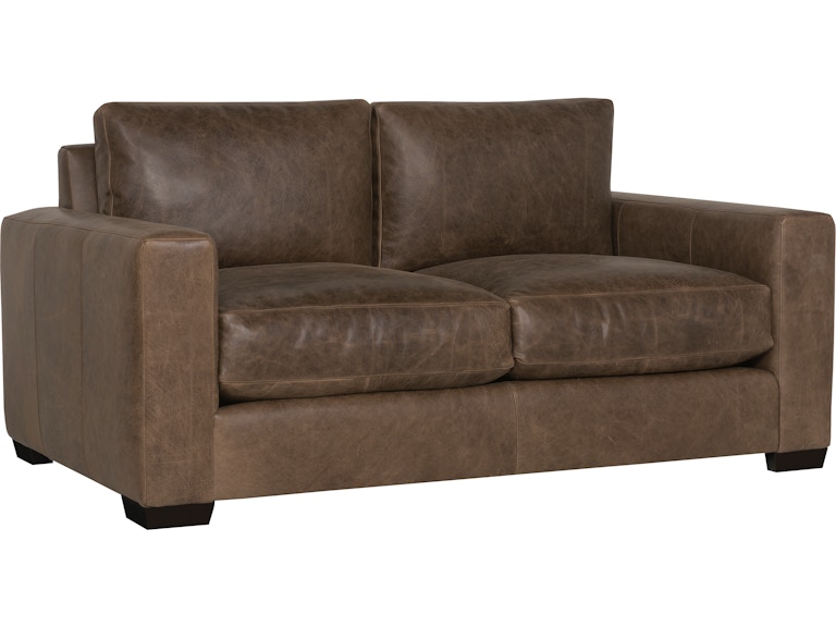 norrwood Bernhardt Living Living Room Dawkins Leather Loveseat 9225LO at Norwood Furniture