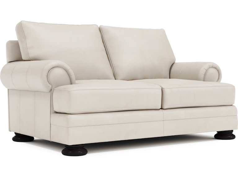 norrwood Bernhardt Living Living Room Foster Leather Loveseat 5375LYX at Norwood Furniture