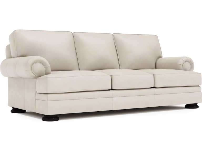 norrwood Bernhardt Living Living Room Foster Leather Sofa 5377LYX at Norwood Furniture