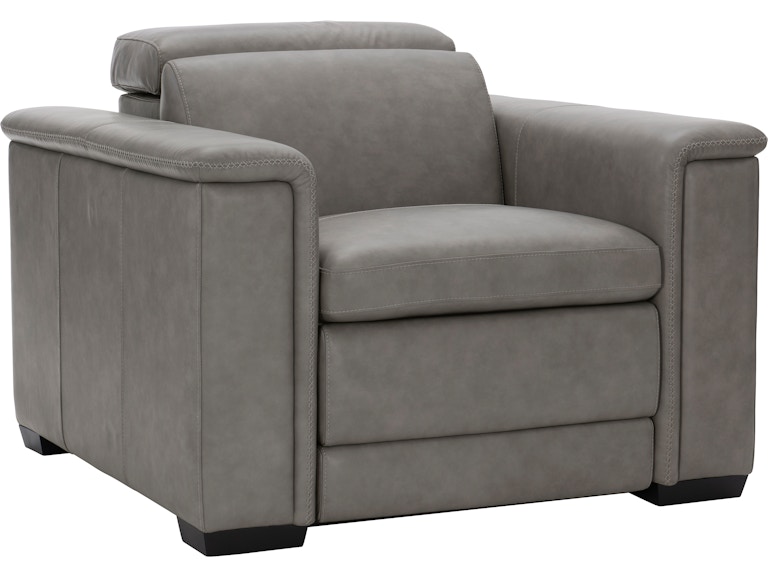 norrwood Bernhardt Living Living Room Lioni Leather Power Motion Chair 9562RO at Norwood Furniture