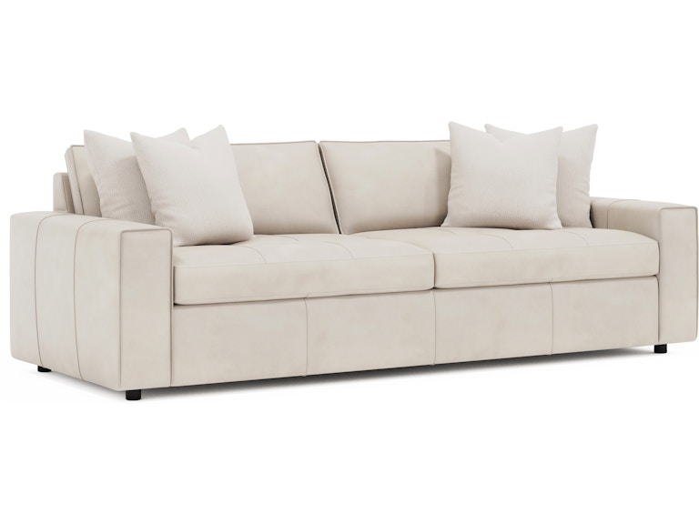 norrwood Bernhardt Living Living Room Nest Leather Sofa 3327L at Norwood Furniture