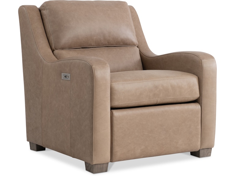 norrwood Bernhardt Living Living Room Ventura Leather Power Motion Chair 362RLO at Norwood Furniture