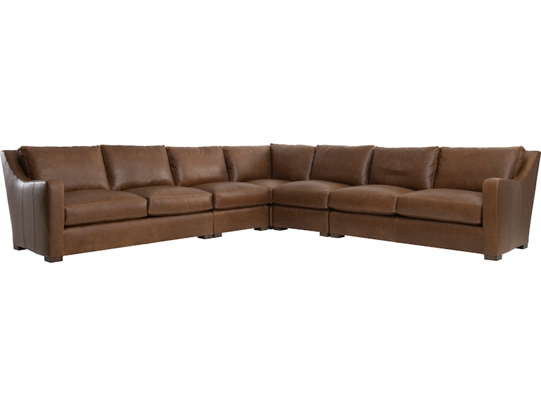 norrwood Bernhardt Living Living Room Ventura Leather Sectional K1974 at Norwood Furniture