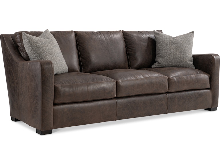 norrwood Bernhardt Living Living Room Ventura Leather Sofa 3516LO at Norwood Furniture