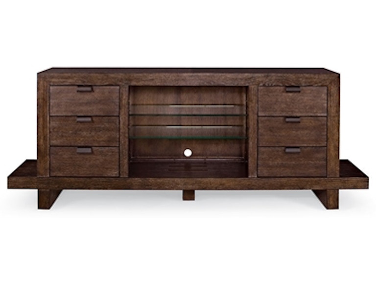 norrwood Bernhardt Living Room McCobb Entertainment Console (Bark) 068533-NREB at Norwood Furniture