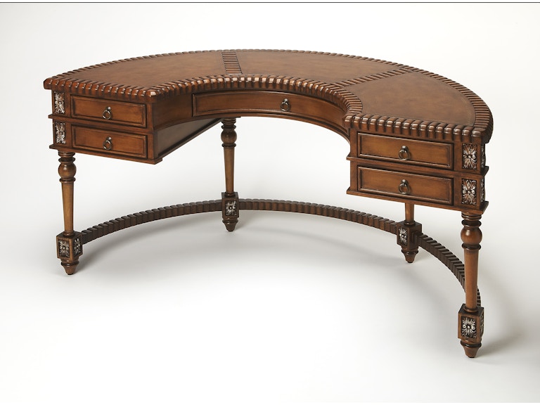 norrwood Butler Specialty Company Home Office Geneva Demilune Desk 0714090 at Norwood Furniture