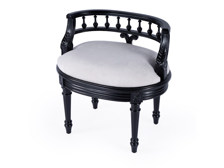 norrwood Butler Specialty Company Living Room Hathaway Vanity Seat 1218111 at Norwood Furniture