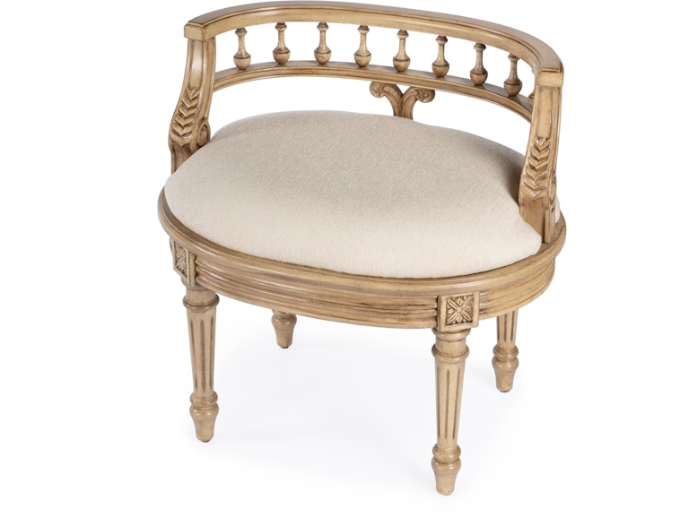 norrwood Butler Specialty Company Living Room Hathaway Vanity Seat 1218424 at Norwood Furniture