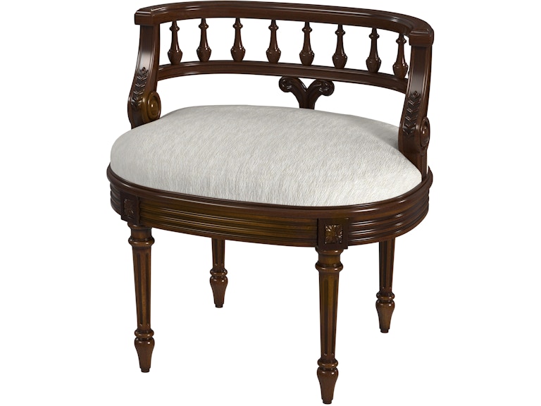 norrwood Butler Specialty Company Living Room Hathaway Vanity Seat 1218011 at Norwood Furniture