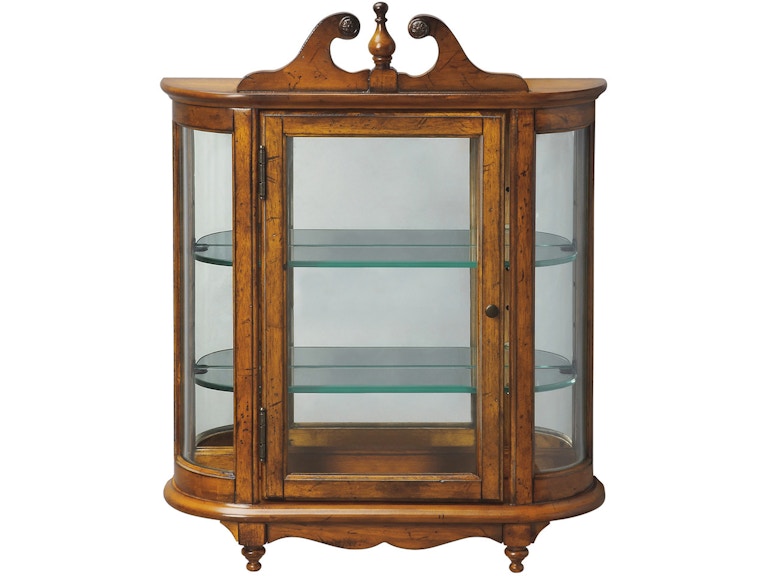 norrwood Butler Specialty Company Living Room Melinda Wall Curio 1927001 at Norwood Furniture