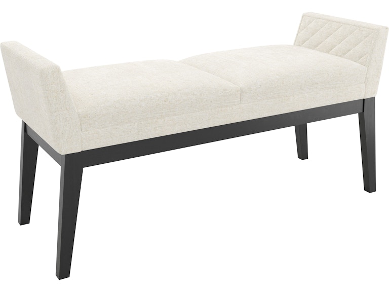 norrwood Canadel Casual Dining Upholstered Bench BNN05170TW05MNA at Norwood Furniture