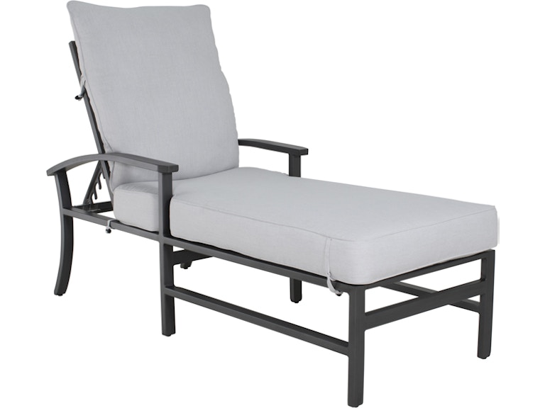 norrwood Castelle Outdoor Furniture Antler Hill Adjustable Cushioned Chaise Lounge 0A12T at Norwood Furniture