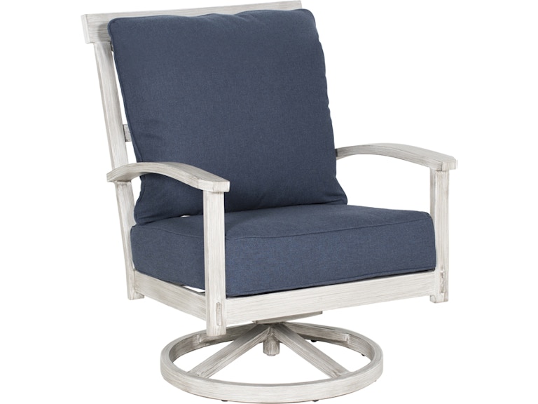 norrwood Castelle Outdoor Furniture Antler Hill Ultra High Back Cushioned Lounge Swivel Rocker 0A16T at Norwood Furniture