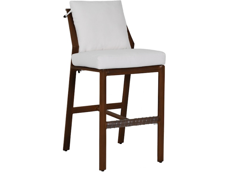 norrwood Castelle Outdoor Furniture Berkeley Cushioned Armless Bar Stool 1E79R at Norwood Furniture