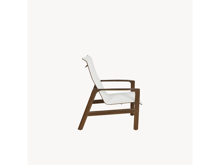 norrwood Castelle Outdoor Furniture Berkeley Padded Sling Lounge Chair 1E90P at Norwood Furniture