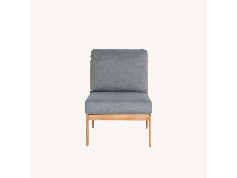 norrwood Castelle Outdoor Furniture Berkeley Sectional Armless Lounge Chair 1E24R at Norwood Furniture