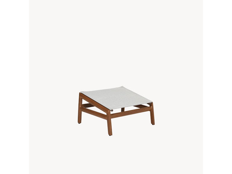 norrwood Castelle Outdoor Furniture Berkeley Sling Ottoman 1E63S at Norwood Furniture