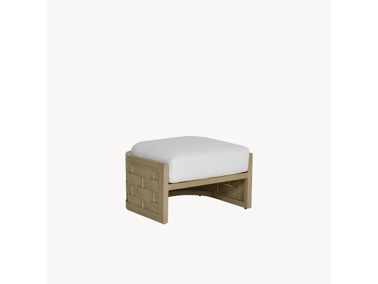 norrwood Castelle Outdoor Furniture Biscayne Cushioned Ottoman 5C13R at Norwood Furniture