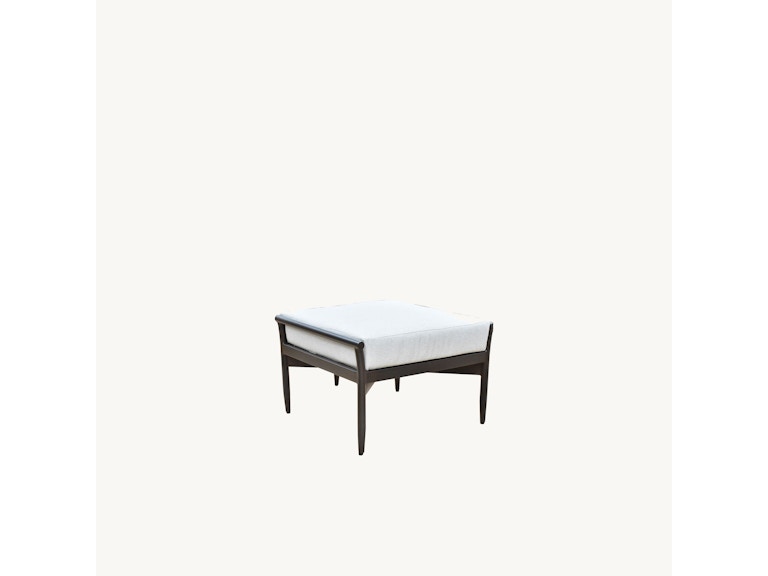 norrwood Castelle Outdoor Furniture Largo Cushioned Ottoman 3C13R at Norwood Furniture