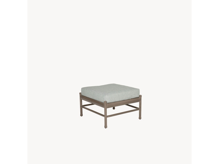 norrwood Castelle Outdoor Furniture Lodge Cushioned Lounge Ottoman 4B13T at Norwood Furniture