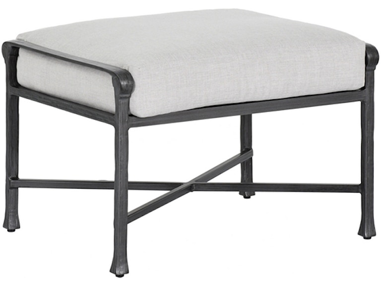 norrwood Castelle Outdoor Furniture Marquis Cushioned Lounge Ottoman 1D13R at Norwood Furniture