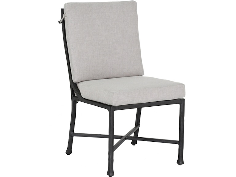 norrwood Castelle Outdoor Furniture Marquis Formal Armless Dining Chair 1D70R at Norwood Furniture