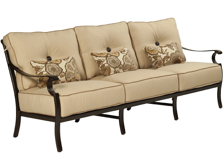 norrwood Castelle Outdoor Furniture Monterey Cushioned Sofa 5814T at Norwood Furniture