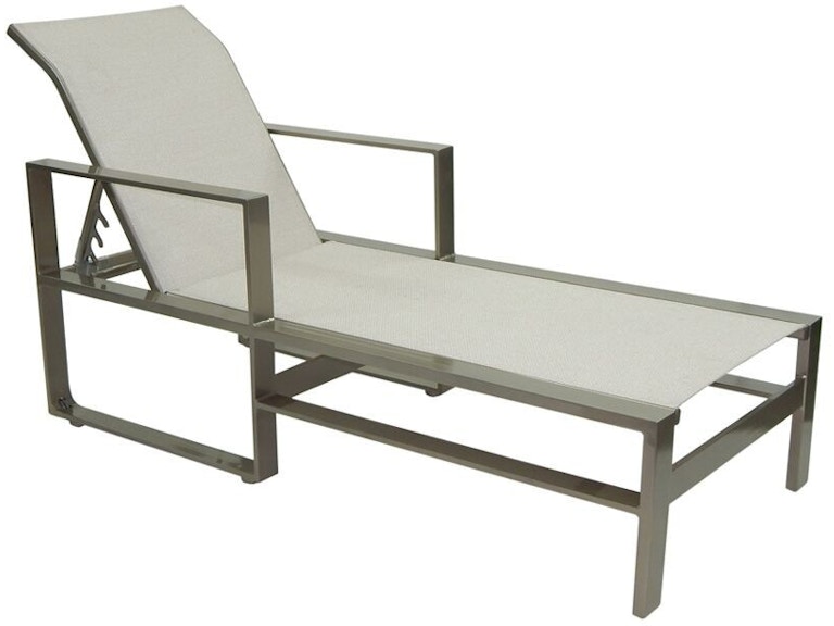 norrwood Castelle Outdoor Furniture Park Place Adjustable Sling Chaise Lounge 2272S at Norwood Furniture