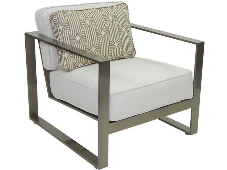 norrwood Castelle Outdoor Furniture Park Place Cushioned Lounge Chair 2210T at Norwood Furniture