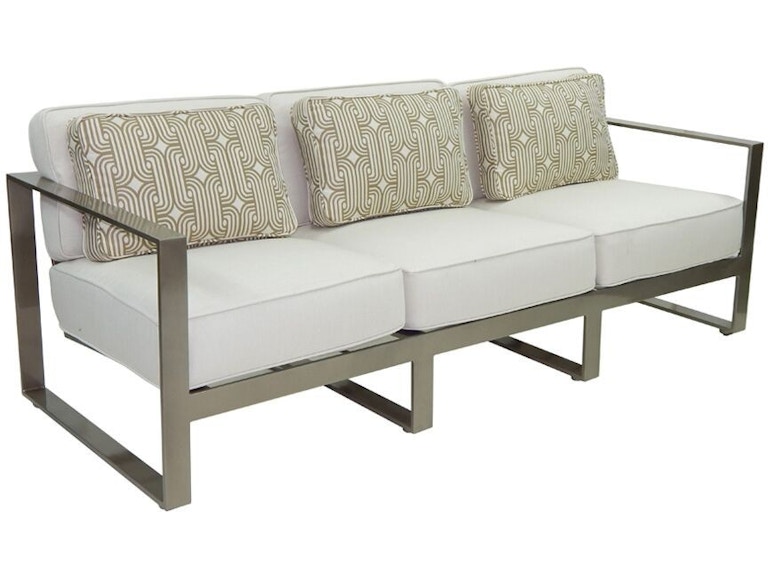 norrwood Castelle Outdoor Furniture Park Place Cushioned Sofa 2214T at Norwood Furniture